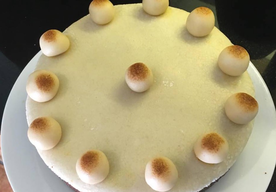 A British woman's Instagram account was disabled for nudity after she uploaded a photo of this cake.